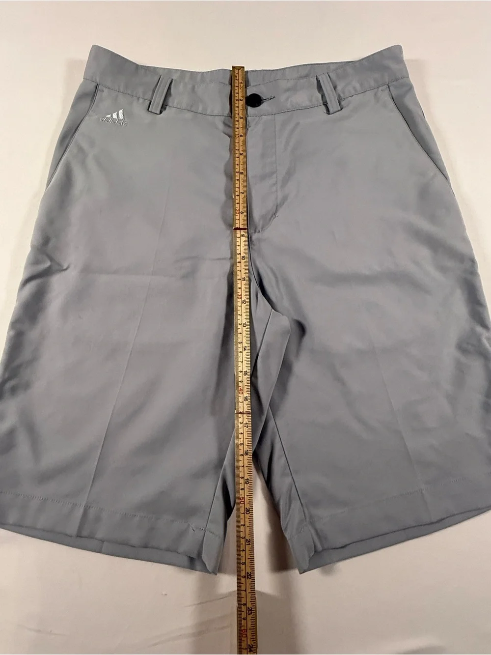 adidas Men’s Light Gray Hybrid Golf Shorts